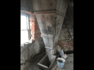Inside our 170 year old windmill