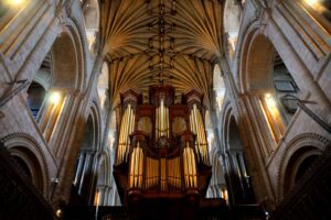 Inside Norwich Cathedral