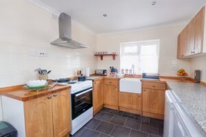 Well equipped kitchen